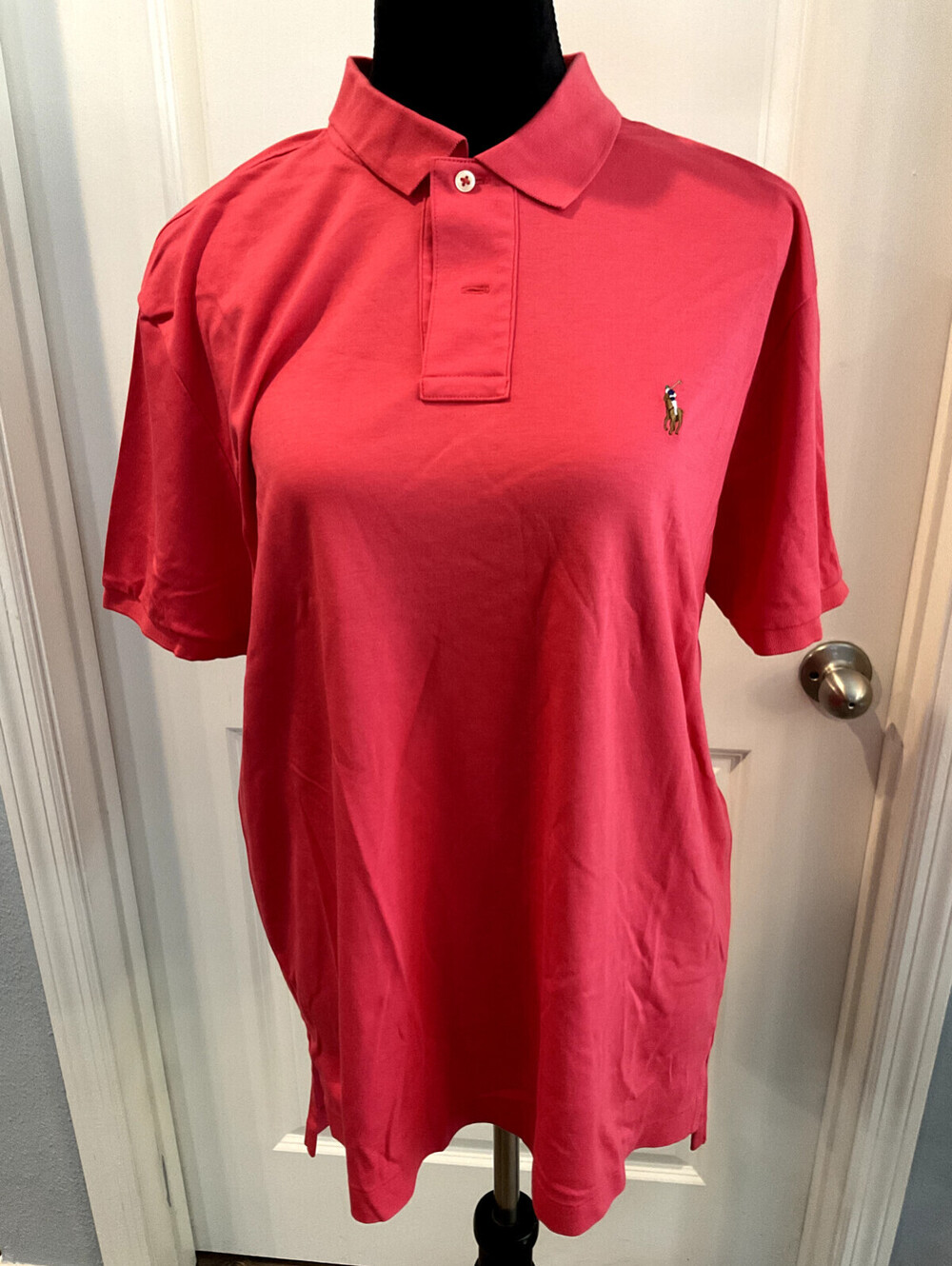 EUC Polo Ralph Lauren Red Polo, Size L